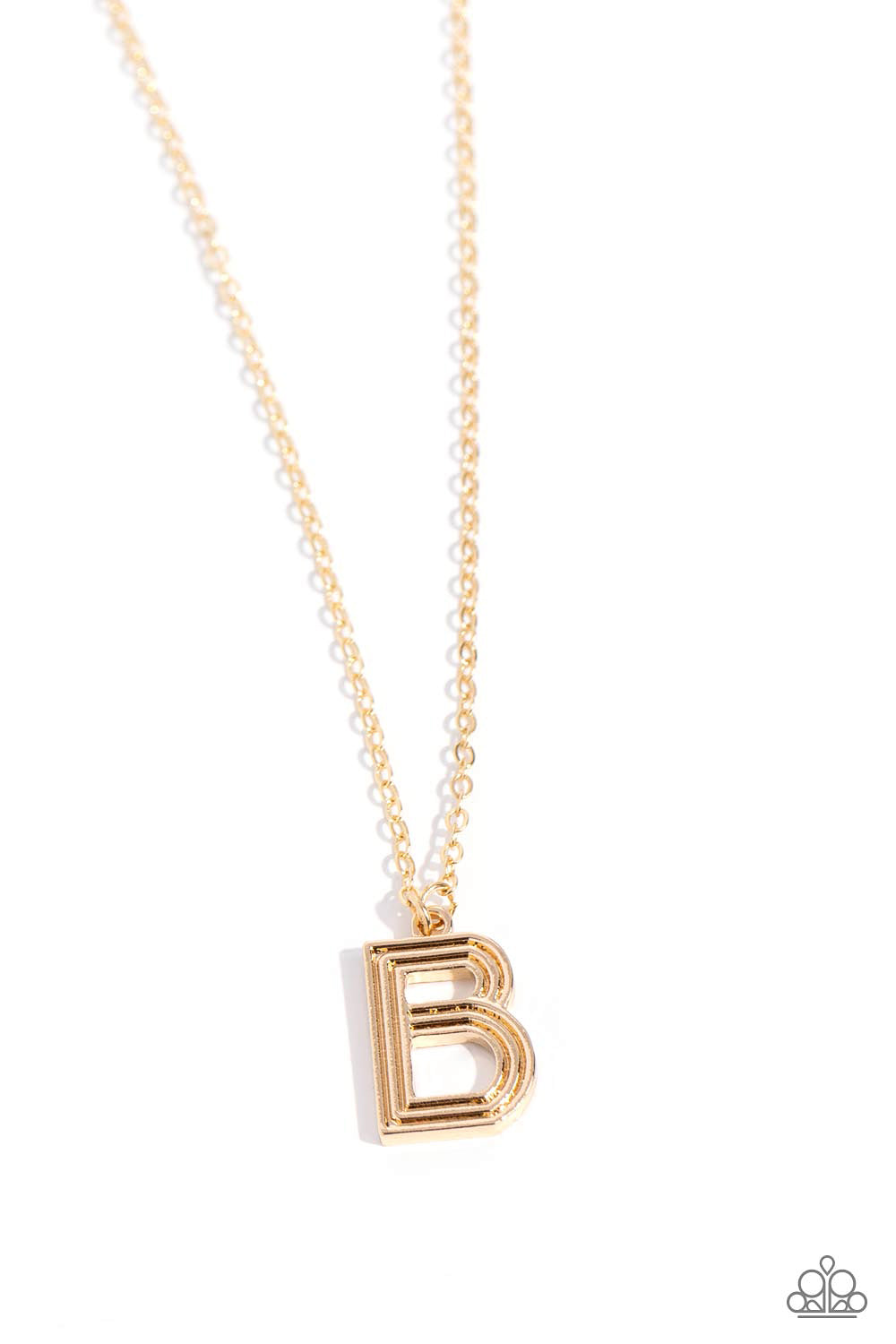 Leave Your Initials - Gold - B